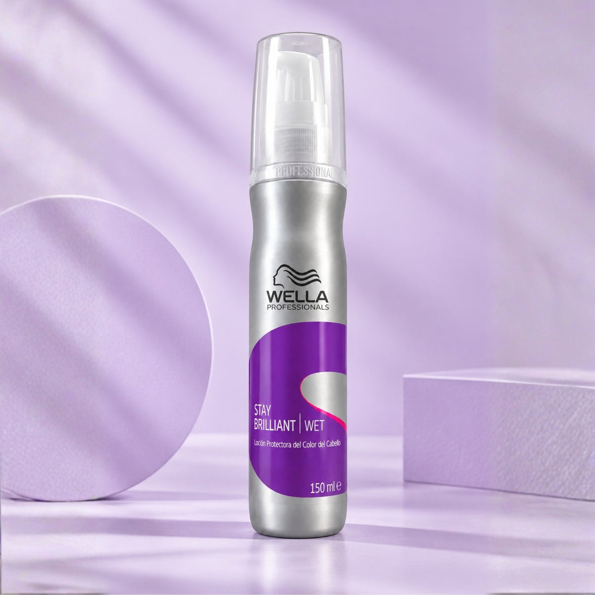 Wella Spray Brilliant 150 ml | Loción Protectora del Color para Cabello Teñido | Brillo y Protección