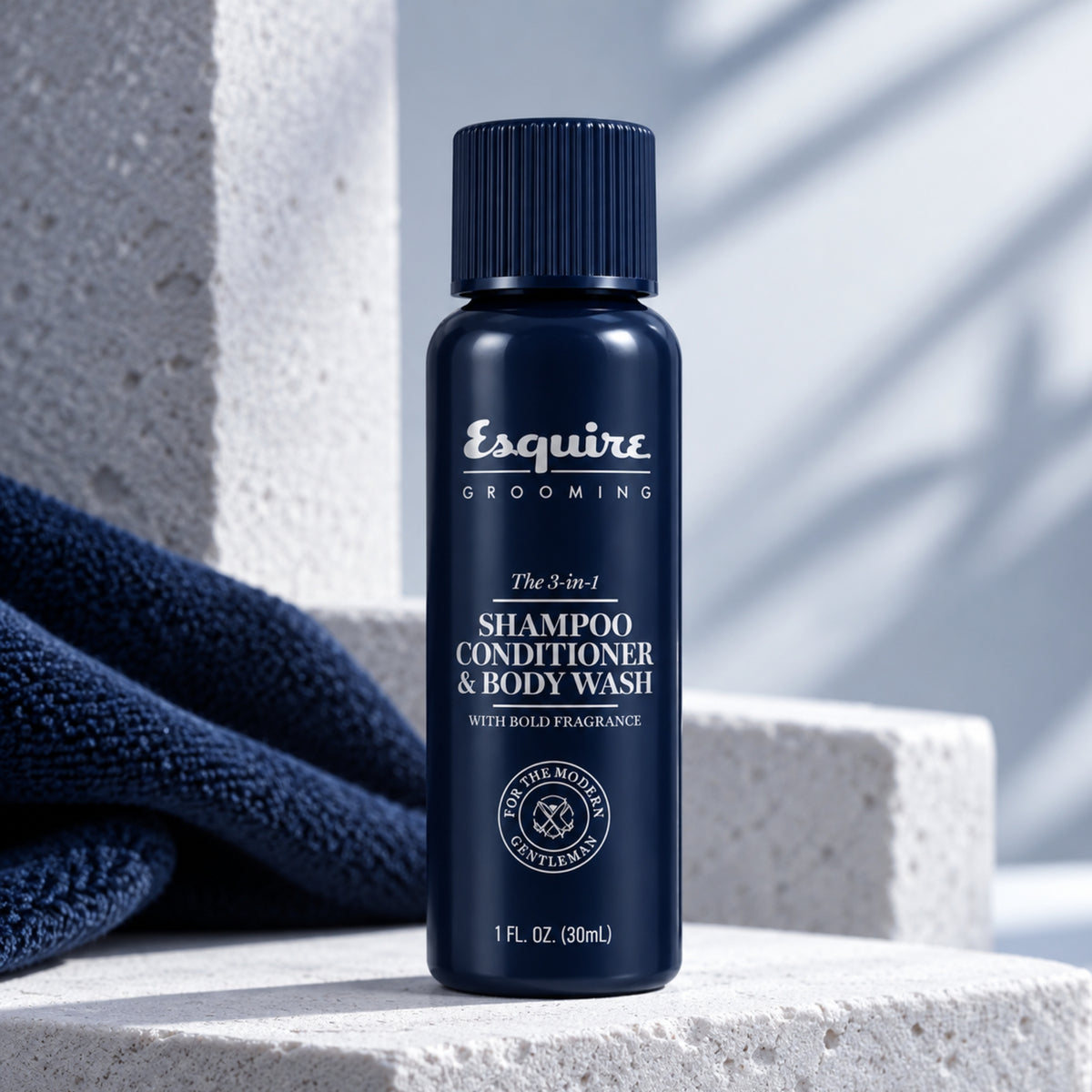 CHI Esquire Grooming 3 en 1 30 ml | Shampoo, Acondicionador y Body Wash