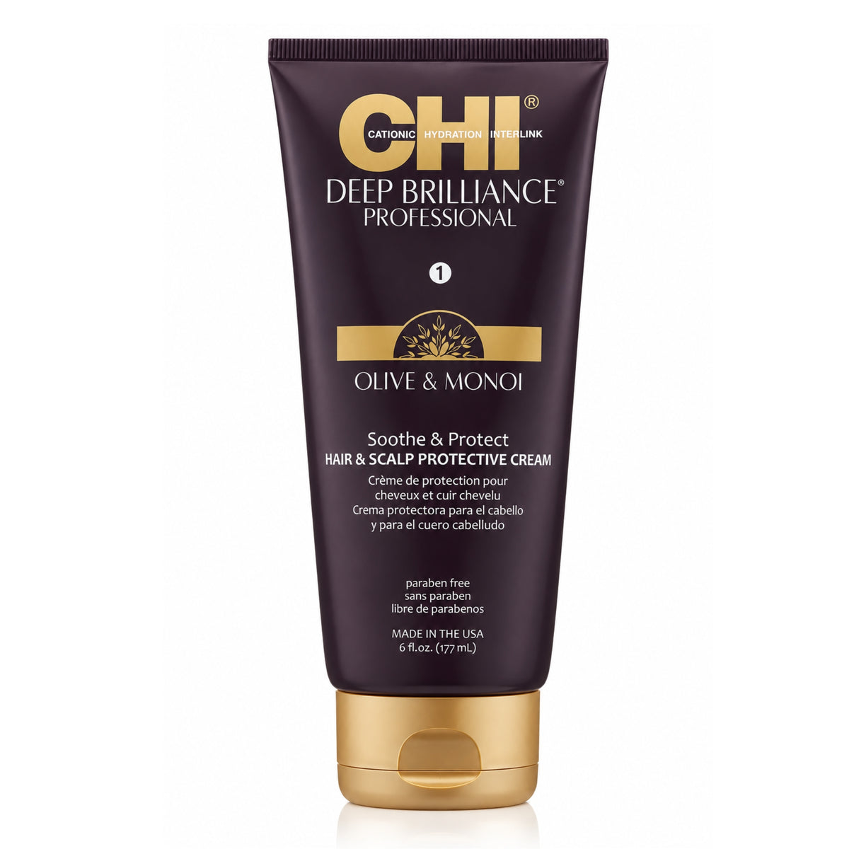 CHI Deep Brilliance Hair & Scalp Protective Cream 177 ml