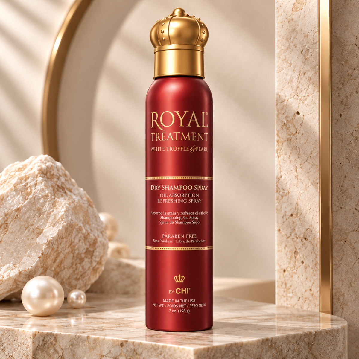 Shampoo Seco Royal Treatment  198 g | Absorbe Grasa, Refresca y Recupera Volumen