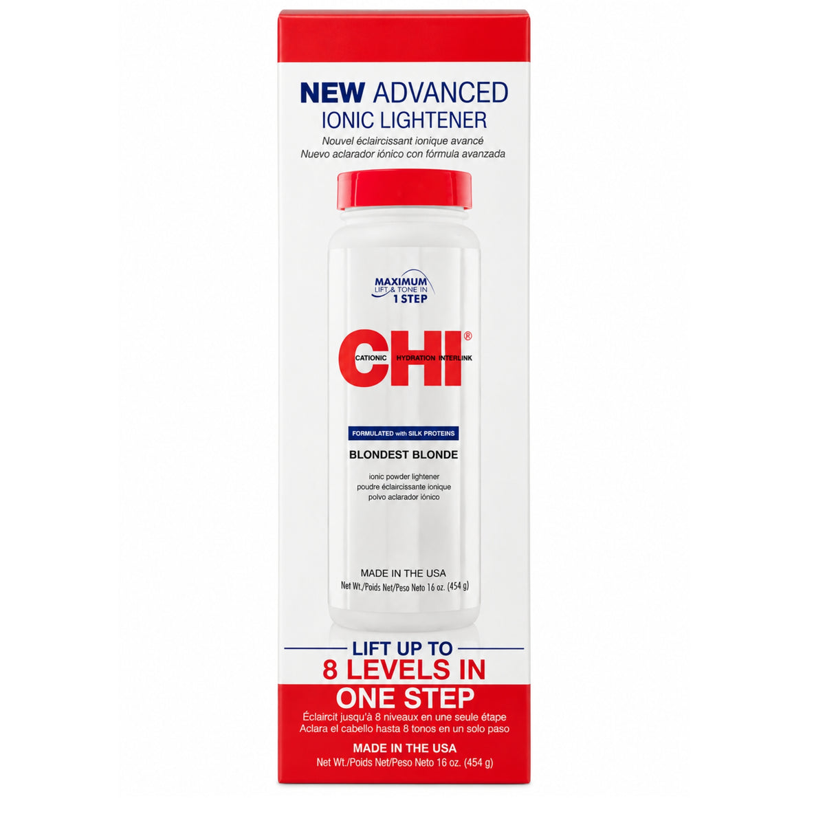 CHI Blondest Blonde 454 g Polvo Decolorante Profesional para Aclaración Intensa