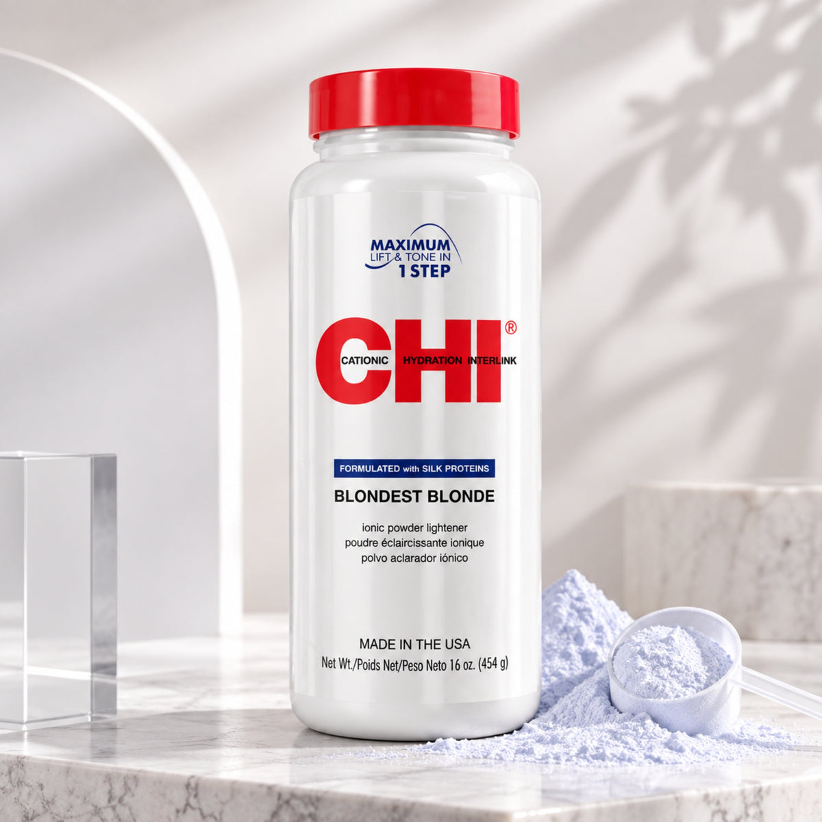 CHI Blondest Blonde 454 g Polvo Decolorante Profesional para Aclaración Intensa