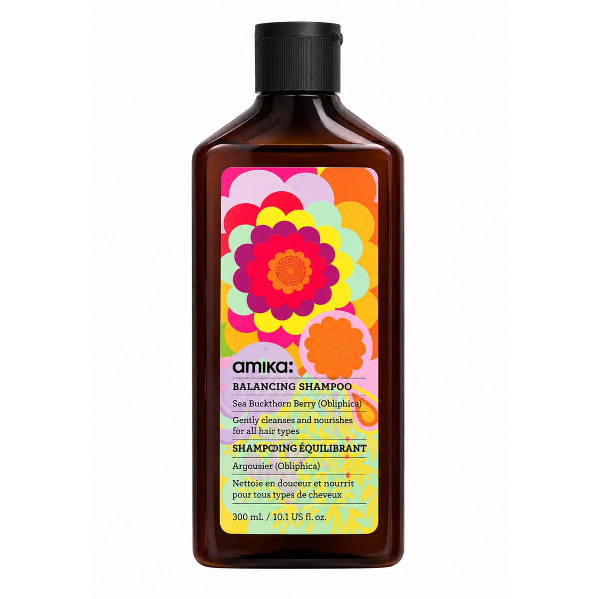 Amika Balancing Shampoo 300 ml | Limpieza Profunda, Hidratación y Volumen