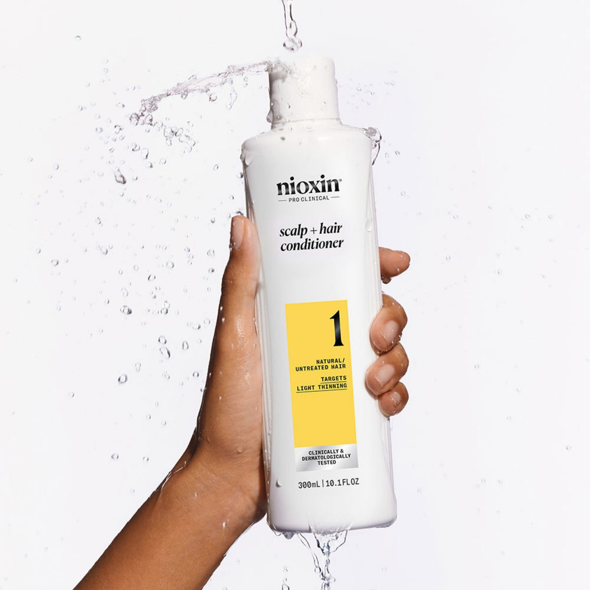 Nioxin Sistema #1 Acondicionador para Cabello Natural con Debilitamiento Ligero | Hidratación, Fuerza y Mayor Grosor