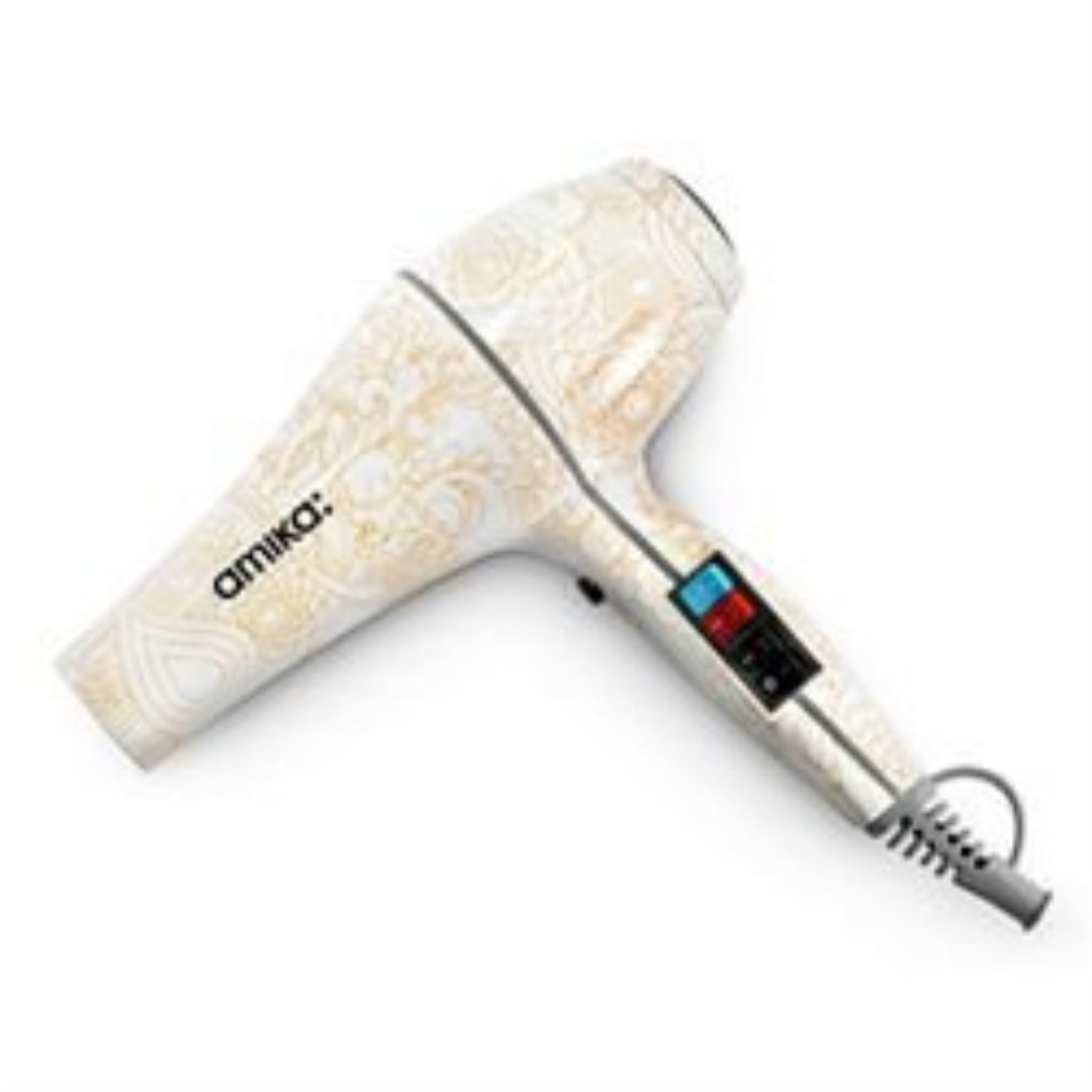 Amika Secadora Profesional White and Orange