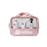 Cosmetiquera Pink motika | Kit para Cabello Rubio con Blondes Rule, Mascarilla Reparadora Hair Mask,  y Acelerador de Secado Dryme Crazy