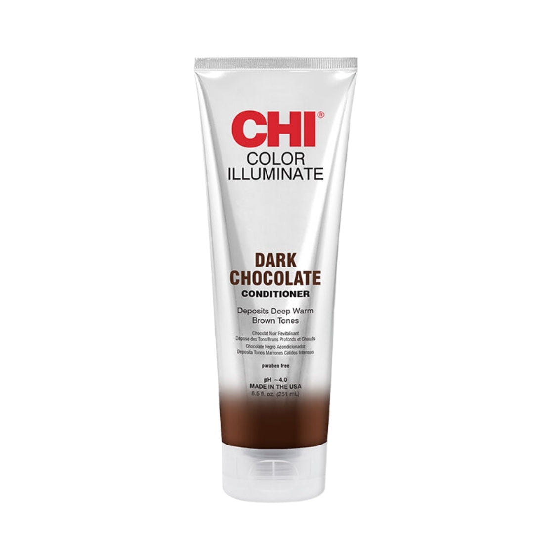 Chi Illuminate Acondicionador con color Dark Chocolate  251ml