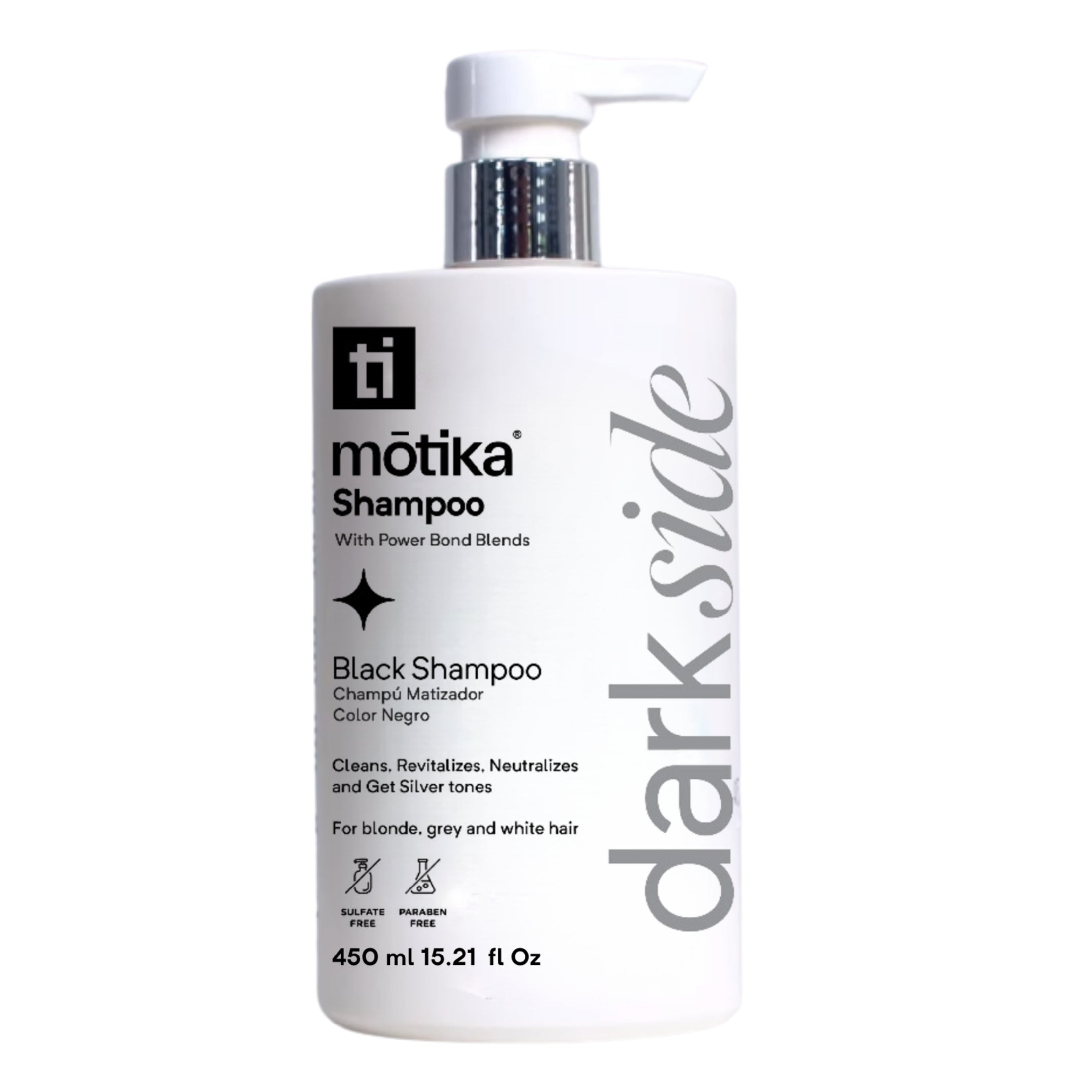 Shampoo Darkside Matizador Negro 450ml