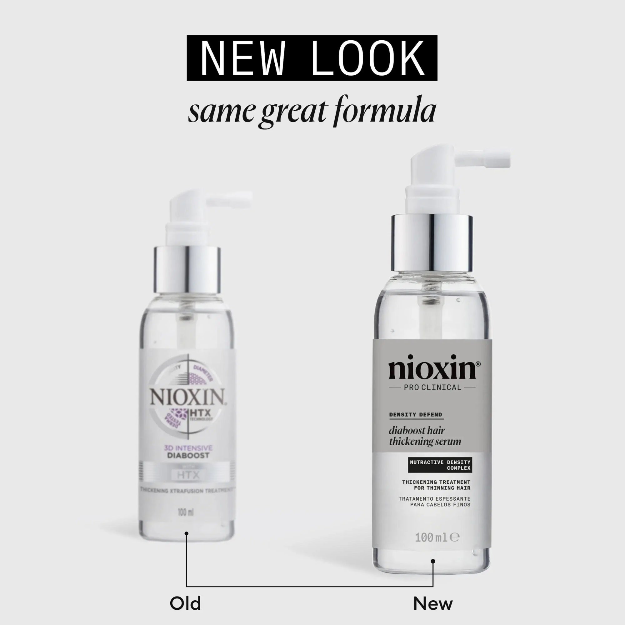 Nioxin Diaboost Tratamiento Intensivo para Engrosar el Cabello 100 ml | Mayor Densidad y Grosor Capilar