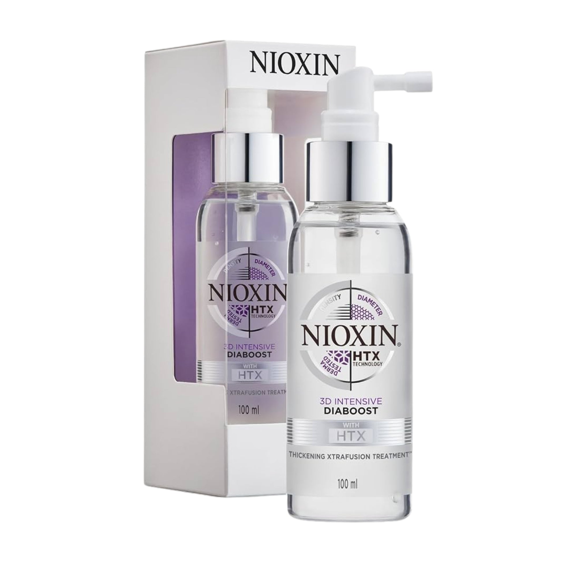 Nioxin Diaboost Tratamiento Intensivo para Engrosar el Cabello 100 ml | Mayor Densidad y Grosor Capilar