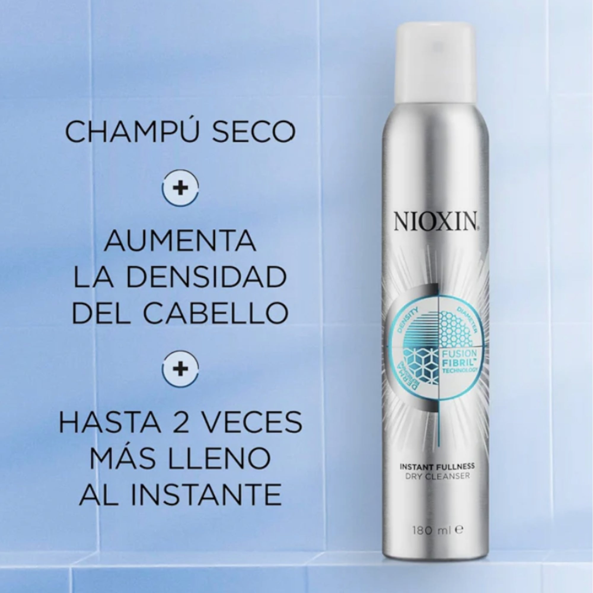Nioxin 3D Instant Fullness Shampoo en seco