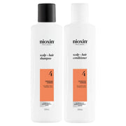 Nioxin Dúo Sistema #4 | Shampoo + Acondicionador para Cabello Teñido con Debilitamiento Avanzado
