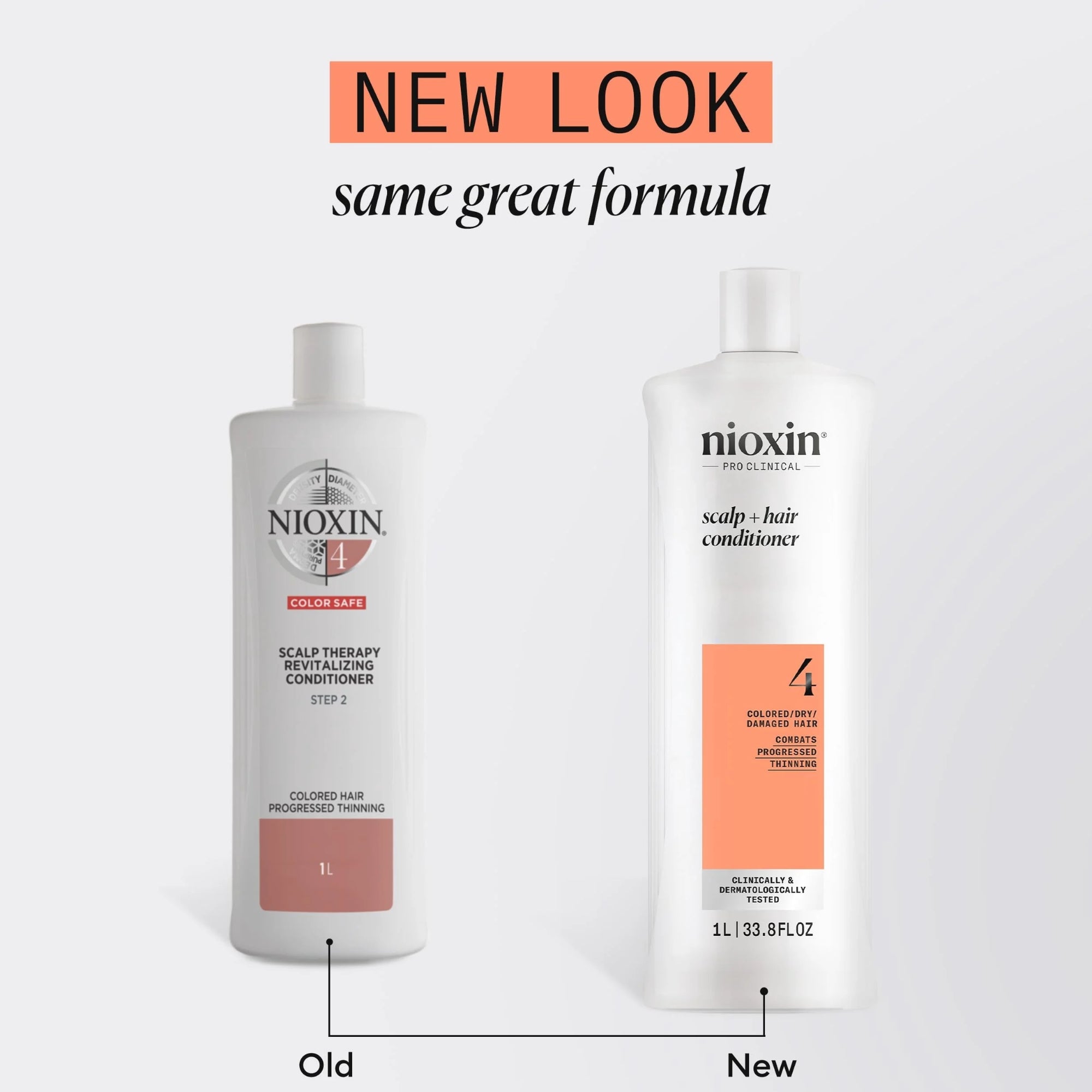 Nioxin Sistema #4 Anticaída Teñido - Caída Excesiva 1Lt