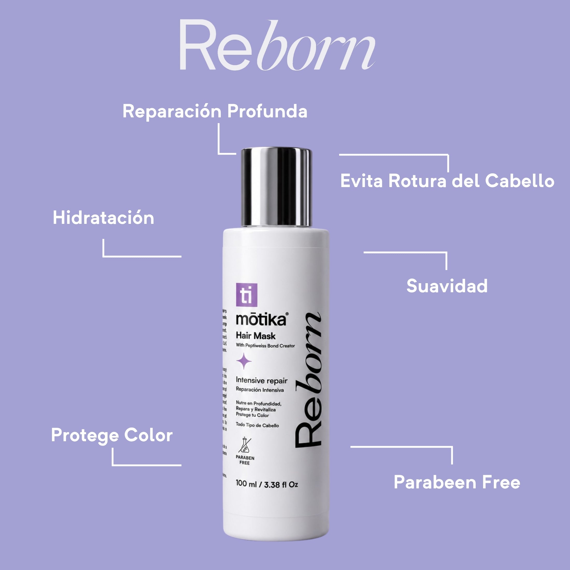 Hair Mask Travel Size Reborn 100ml