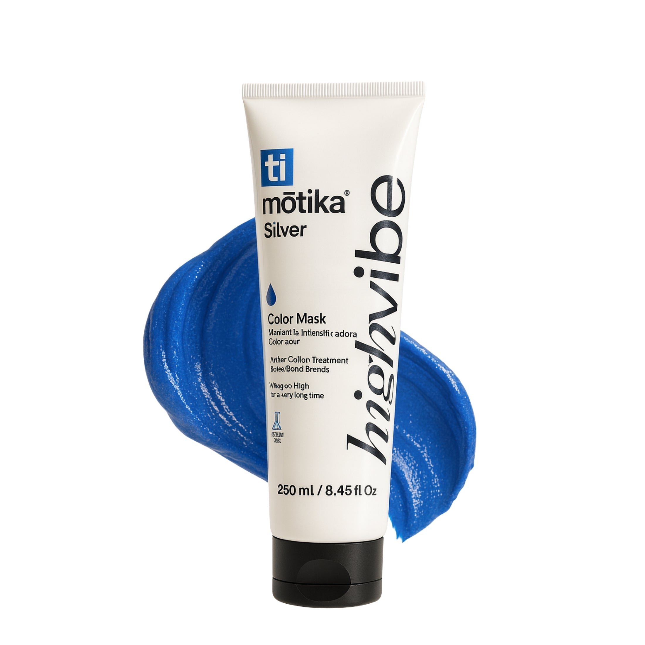 HighVibe Silver motika | Mascarilla Matizadora para Cabello Rubio y Castaño 250 ml
