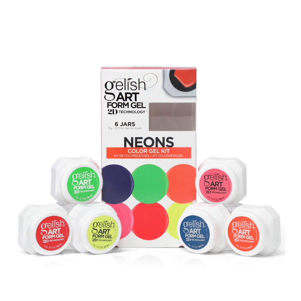 Gelish Kit de Gel Tono : NEON /1121796