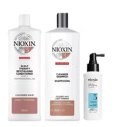 Nioxin Kit Sistema #3 1000ml | Shampoo + Acondicionador + Tratamiento para Cabello Teñido con Debilitamiento Ligero