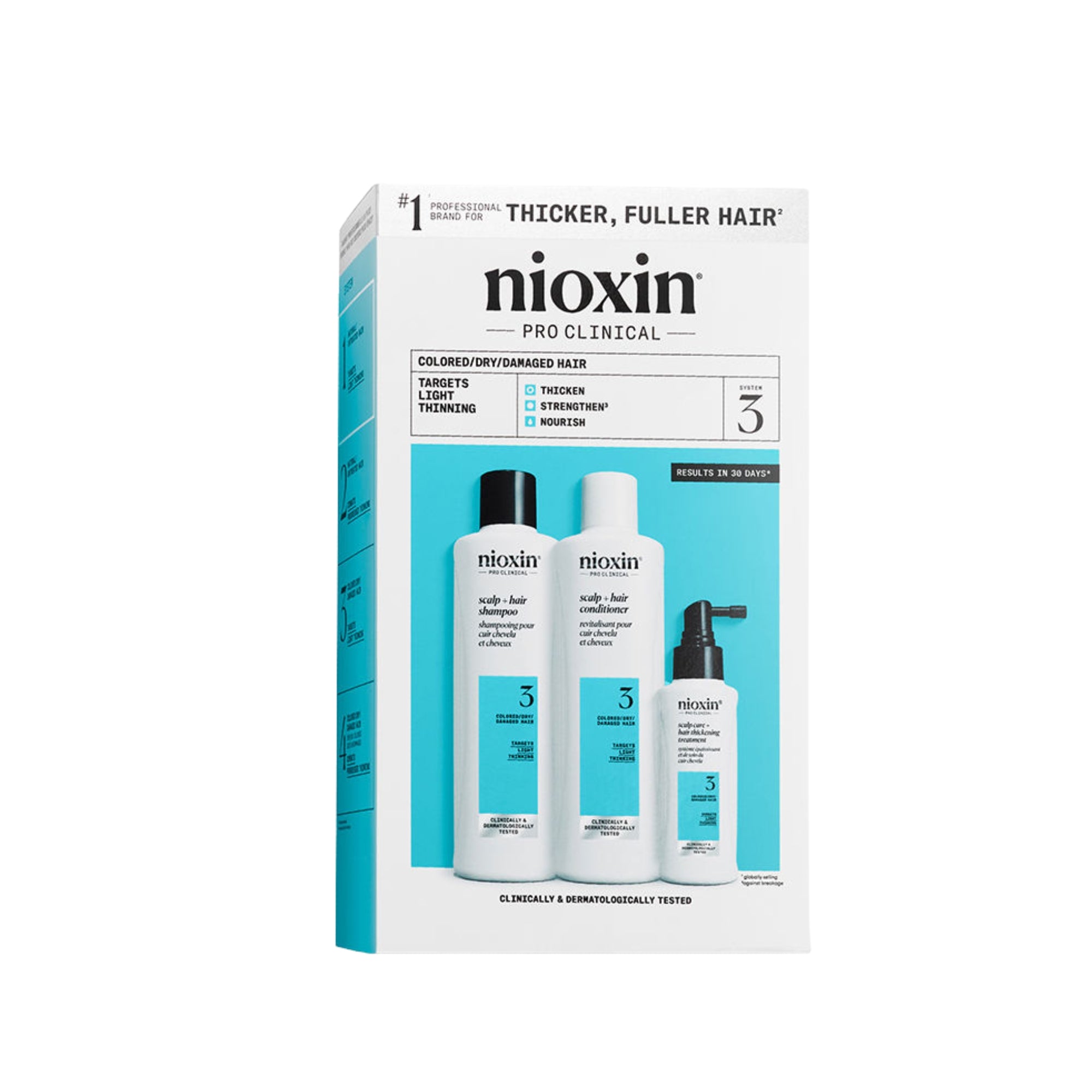 Nioxin Kit Sistema #3 cabello Teñido - Caída Leve 150ml