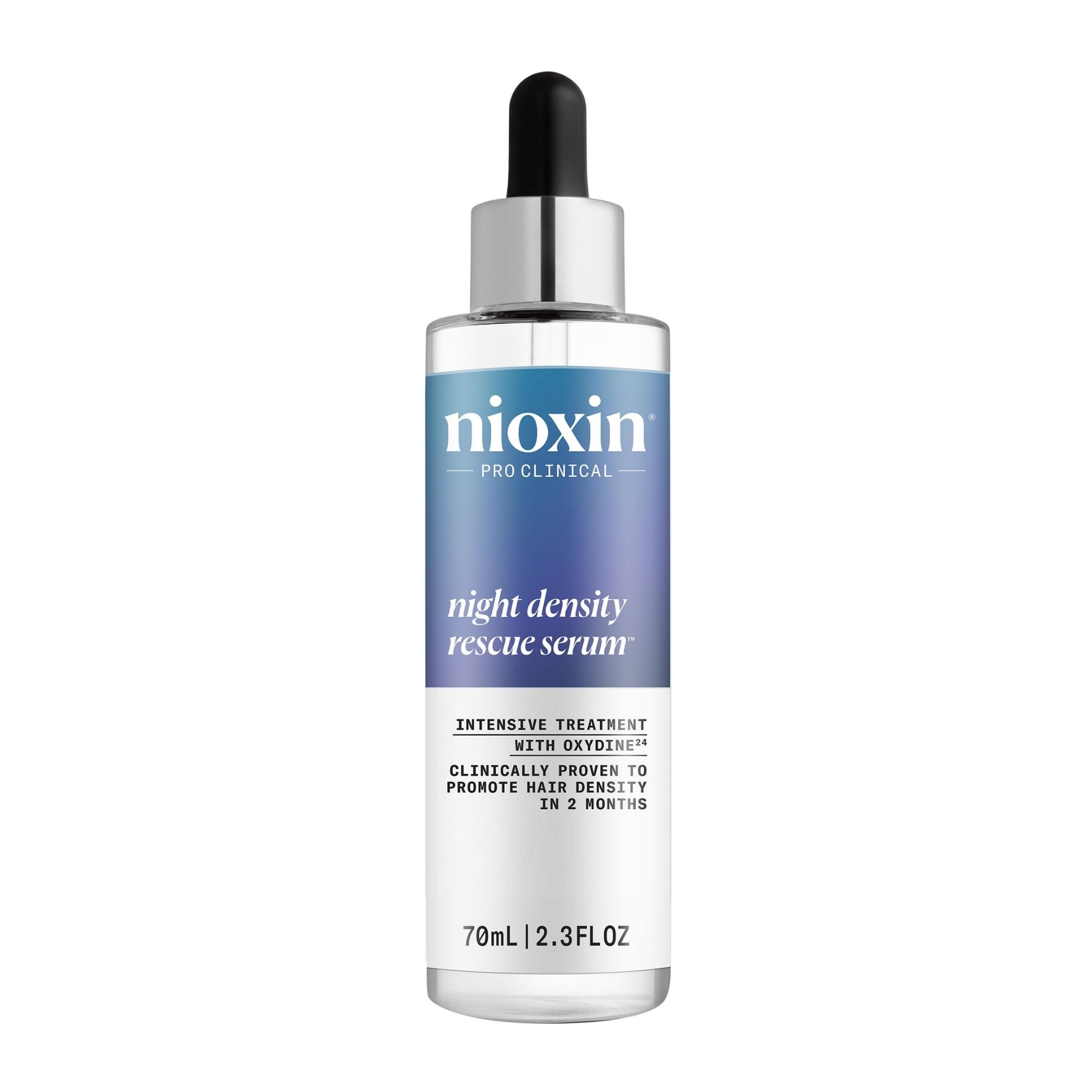 Nioxin Night Density Rescue Sérum Nocturno 70 ml | Cuidado del Cuero Cabelludo y Mayor Densidad Capilar