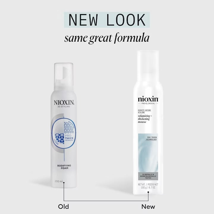 Nioxin Density Defend Styling Volumizing Thickening Mousse 200 ML