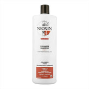 Nioxin Sistema #4 1000 ml Shampoo para Cabello Teñido con Debilitamiento Avanzado | Limpieza, Fuerza y Mayor Densidad