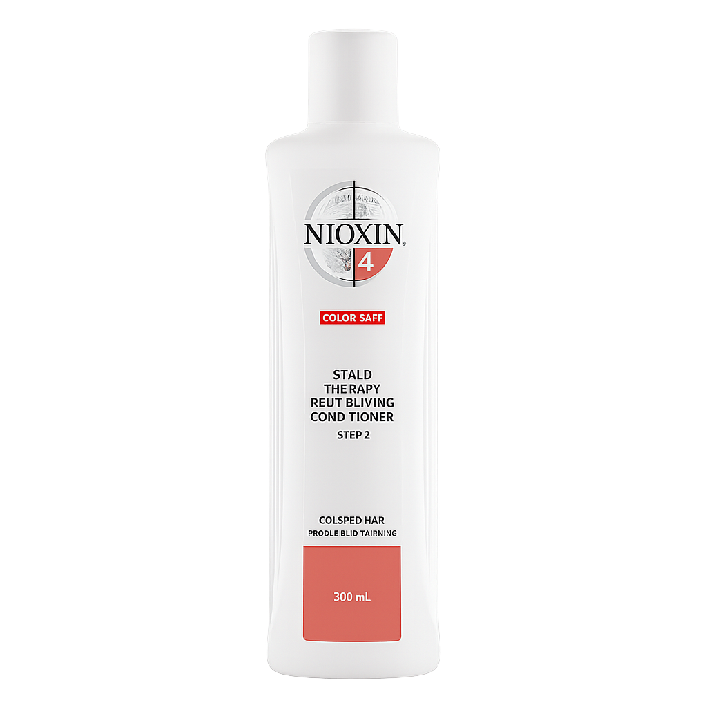 Nioxin Acondicionador Sistema #4 para Cabello Teñido con Debilitamiento Avanzado | Hidratación, Fuerza y Protección del Color
