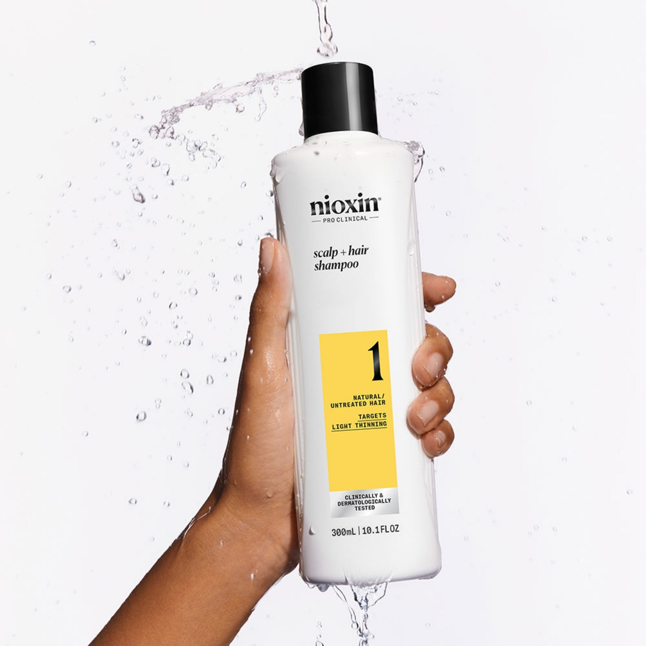 Nioxin Sistema #1 | Shampoo para Cabello Natural con Debilitamiento Ligero  |  Limpieza, Fuerza y Mayor Densidad