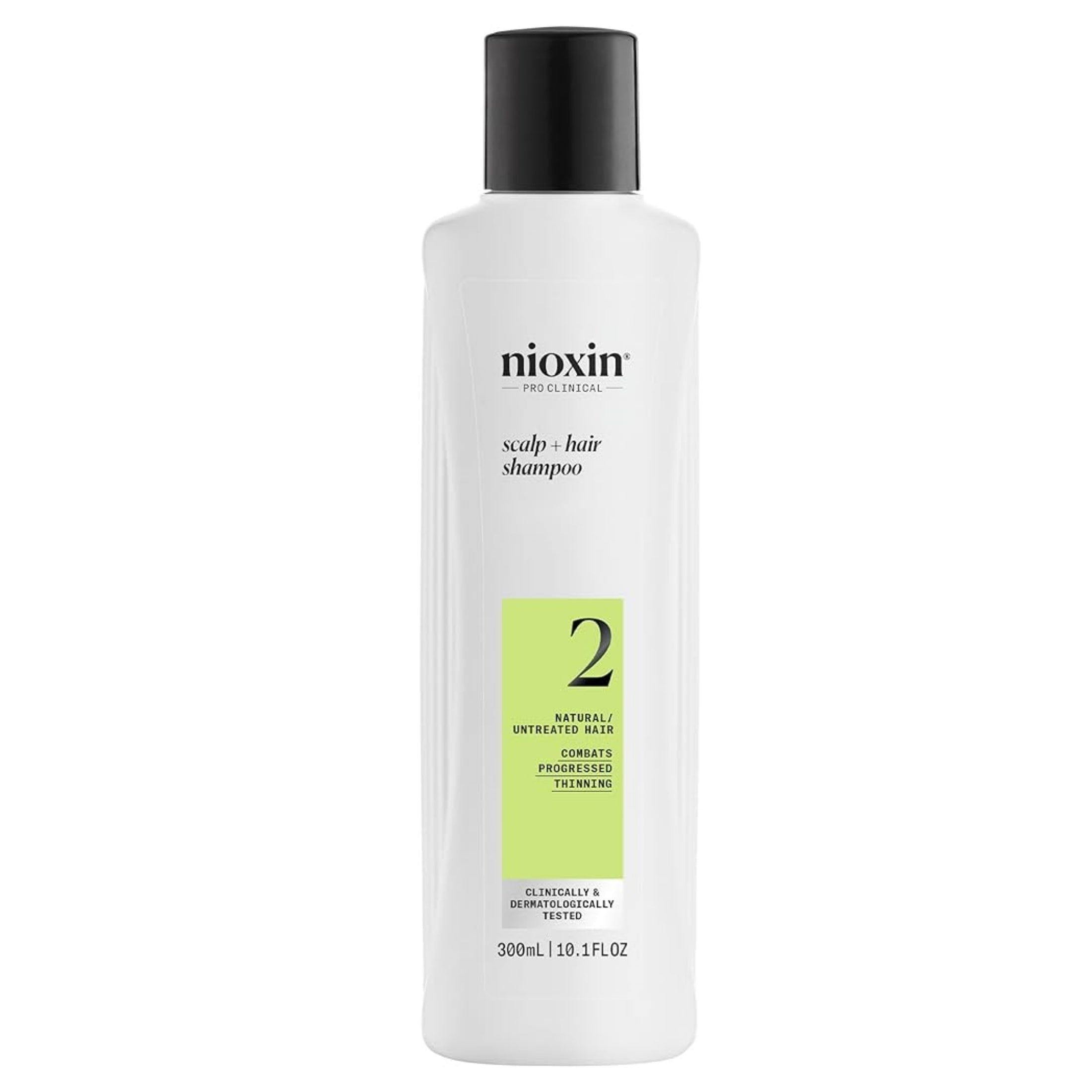 Nioxin Sistema #2 Shampoo para Cabello Natural con Debilitamiento Avanzado | Limpieza, Fuerza y Mayor Densidad