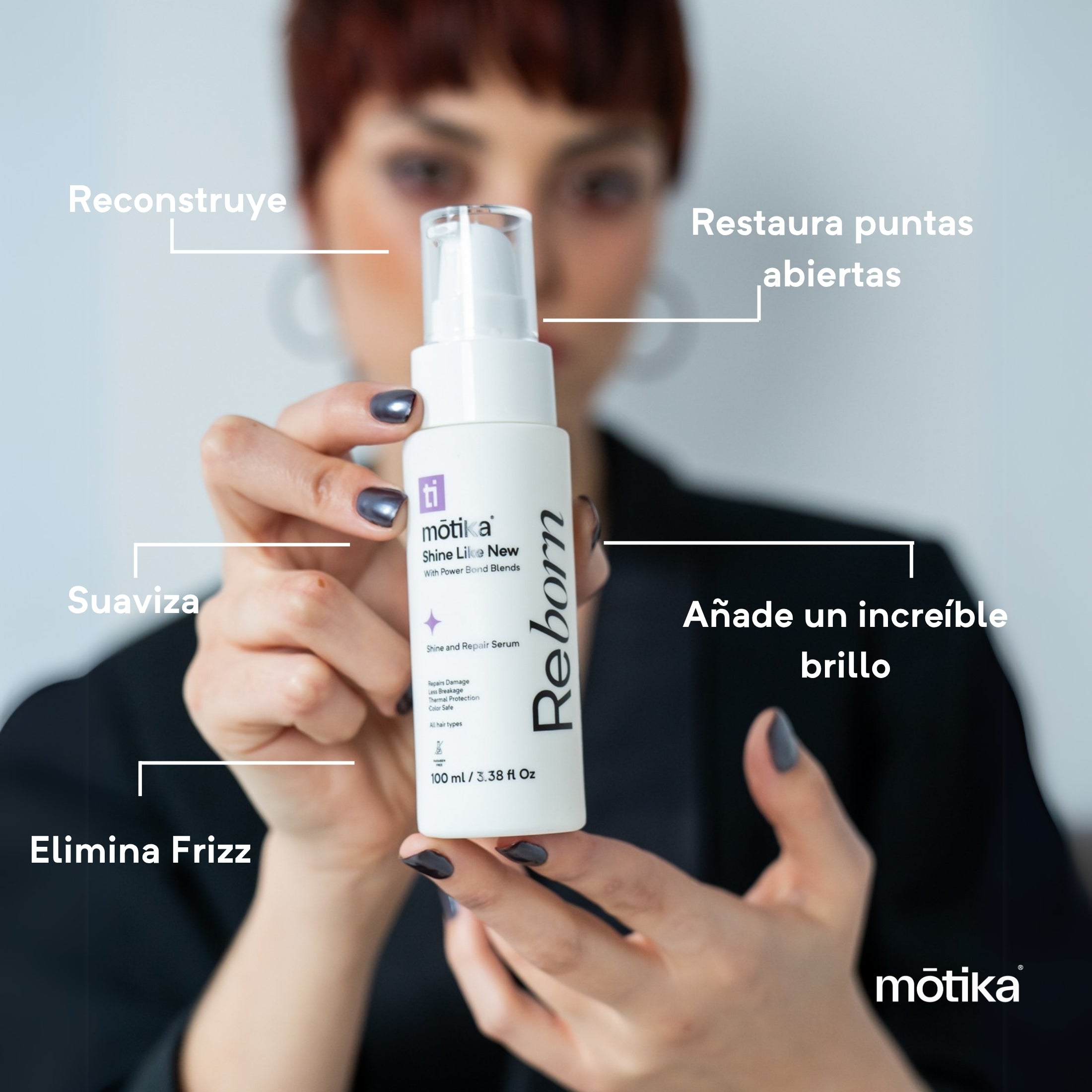Shine Like New Serum | Protector Térmico Leave In para Cabello Natural, Dañado y Teñido