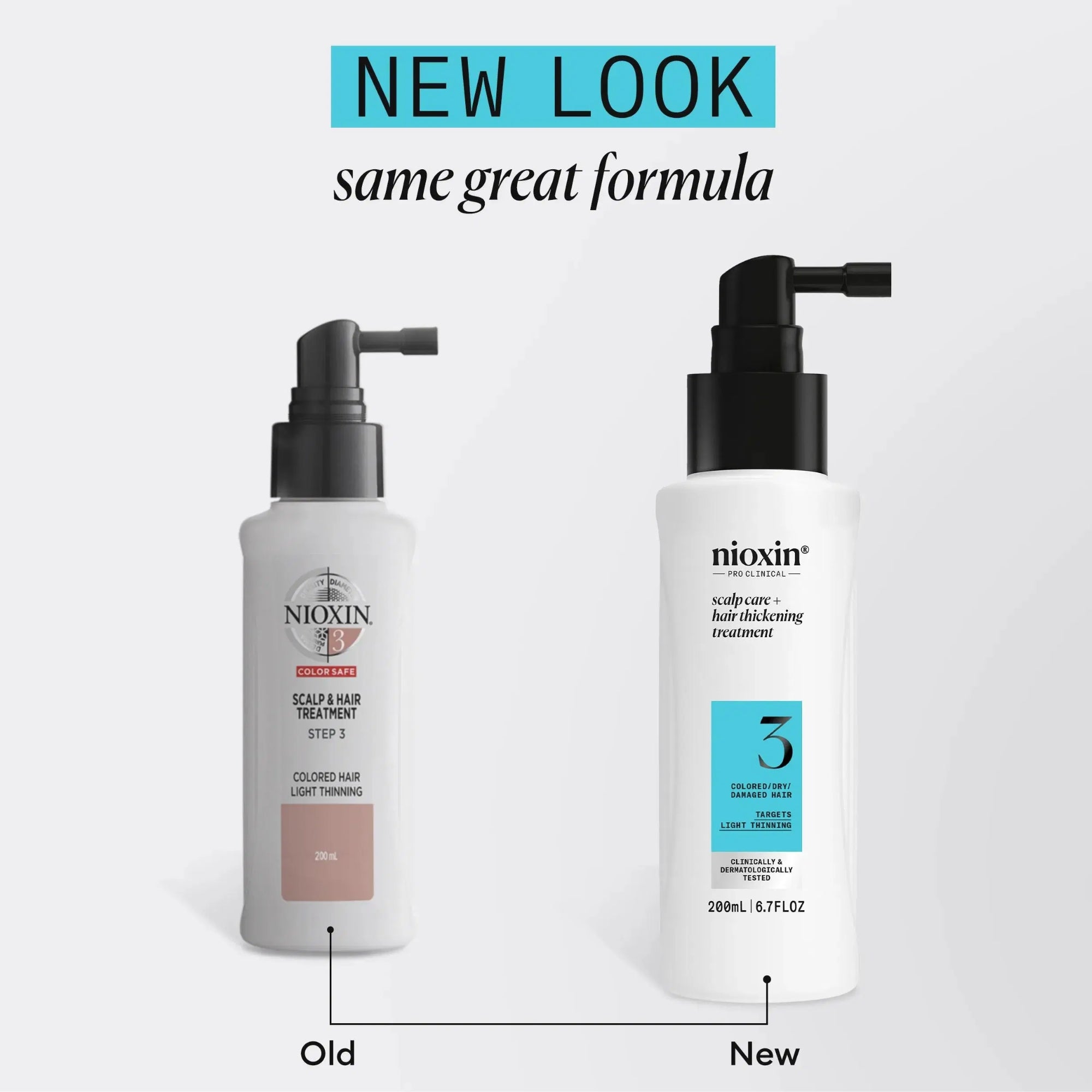 Nioxin Tratamiento Sistema #3 para Cuero Cabelludo cabello Teñido - Caída Leve 100 ml