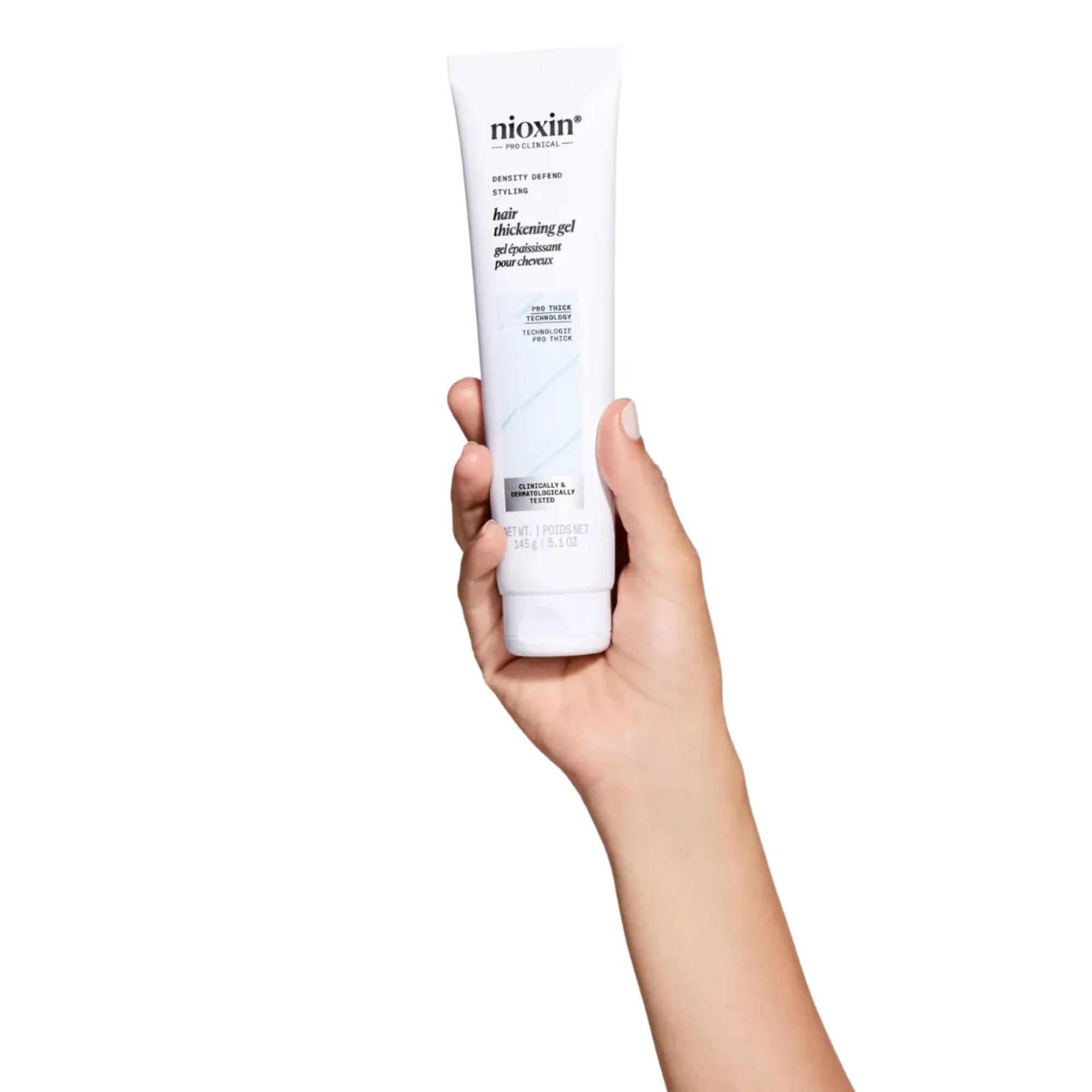 Nioxin Thickening Styling Gel de Fijación Flexible 140 ml | Volumen, Definición y Apariencia de Mayor Grosor
