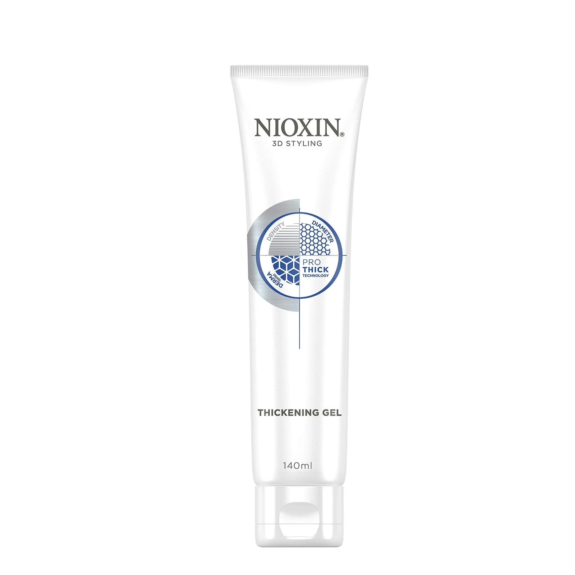 Nioxin Styling Gel de Fijación Flexible 140 ml | Volumen, Definición y Apariencia de Mayor Grosor