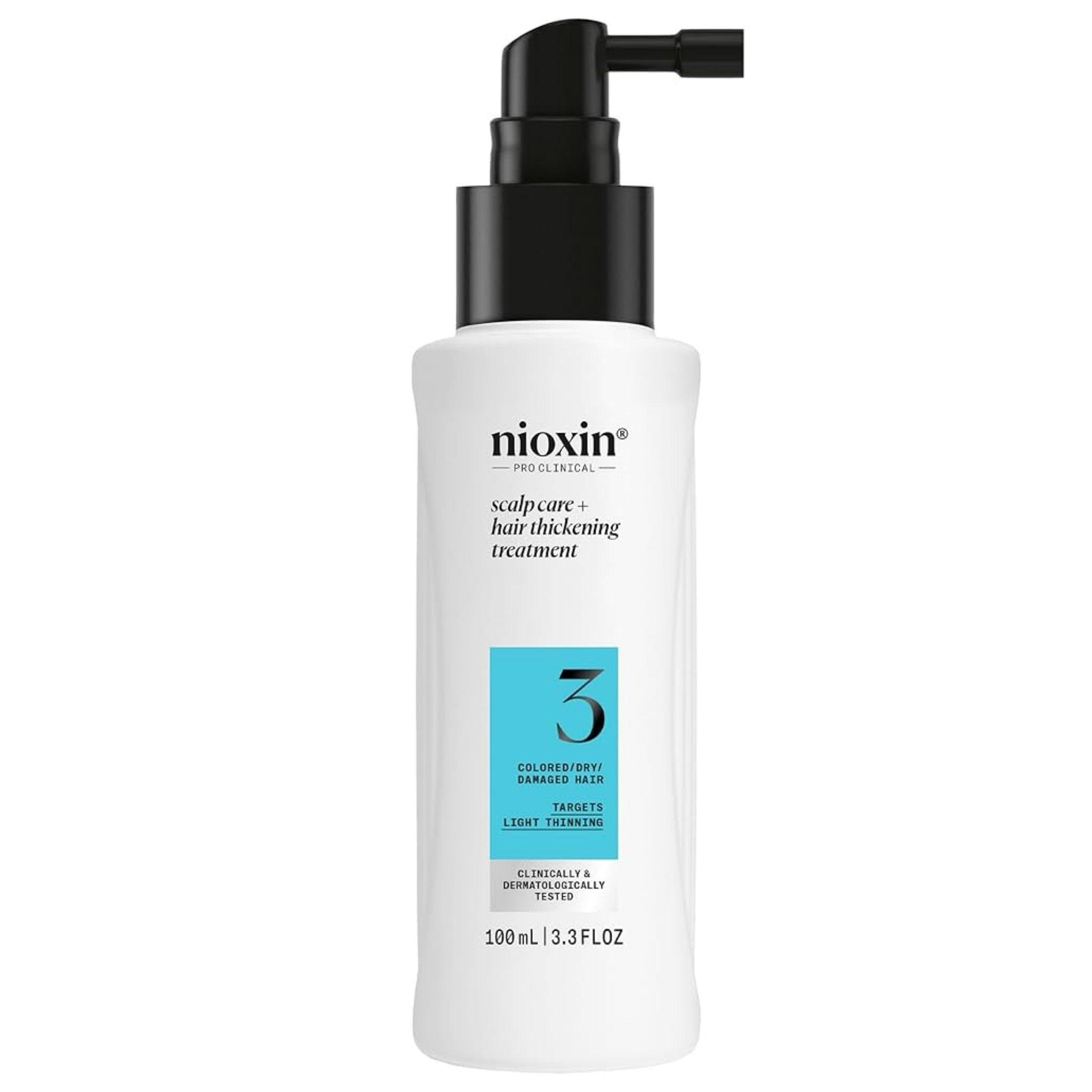 Nioxin Tratamiento Sistema #3 para Cabello Teñido con Debilitamiento Ligero 100 ml | Cuidado del Cuero Cabelludo y Mayor Densidad