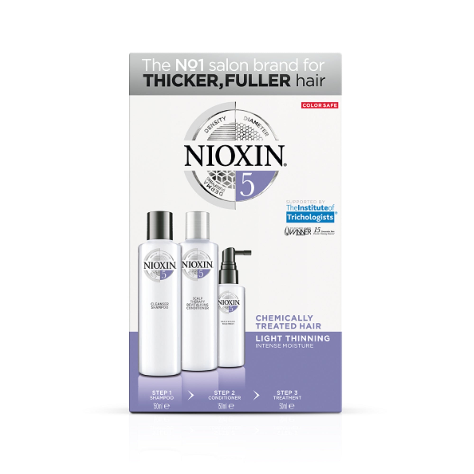 Nioxin Kit Sistema #5 cabello Teñido - Caída Excesiva 150ml