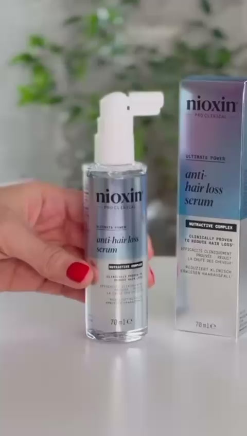 Cargar vídeo: Nioxin Serúm Anticaída de Día 70ml